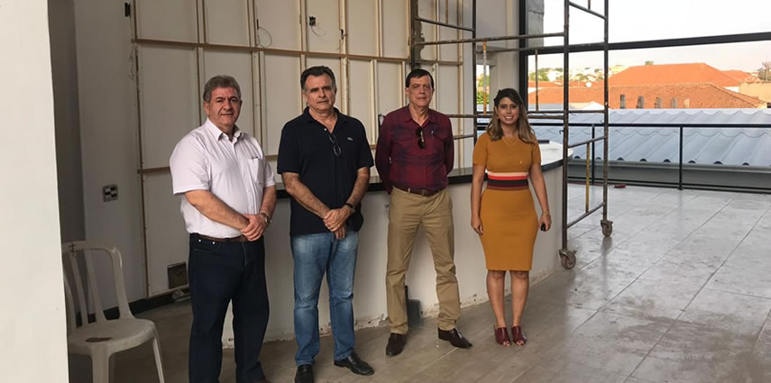 PREFEITO VISITA NOVA SEDE DO SÃO JOÃO PREV