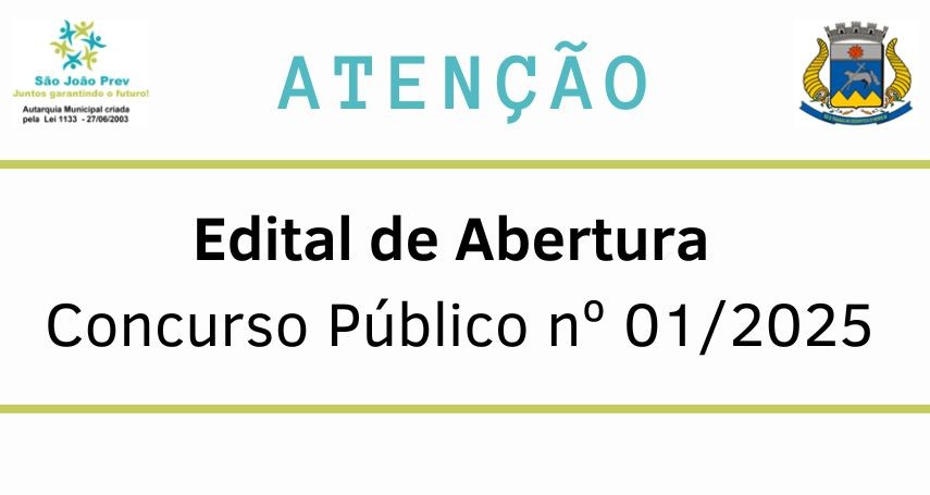 Concurso Público nº 01/2025